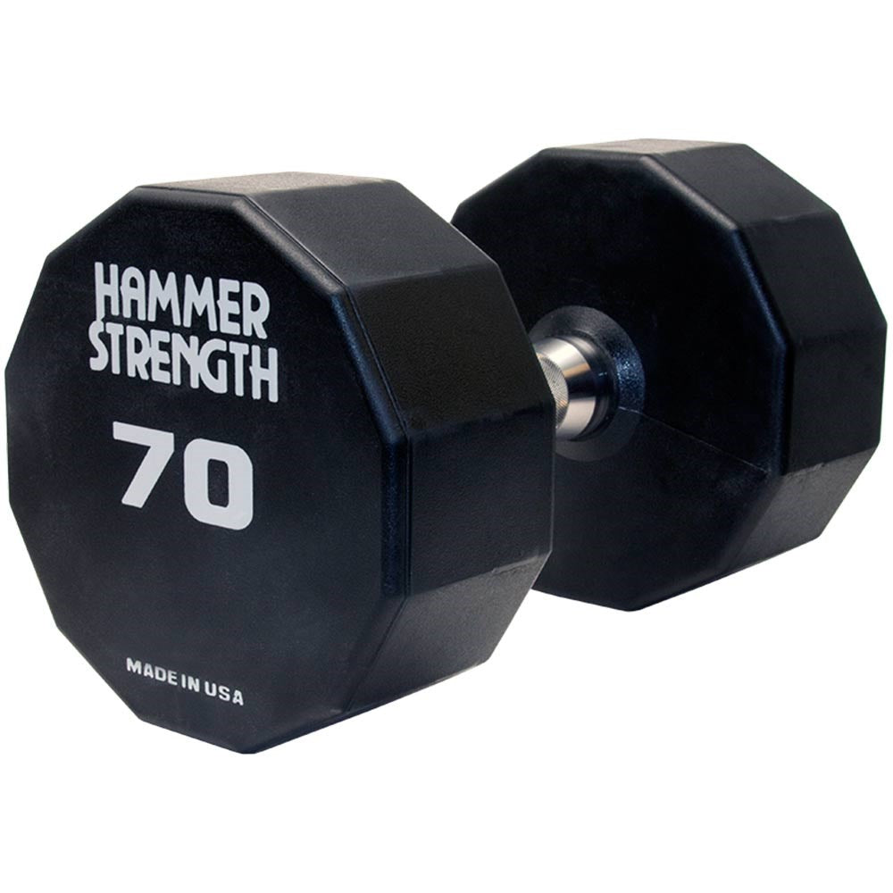 Hammer Strength 12-Sided Urethane Dumbbells - Outlet