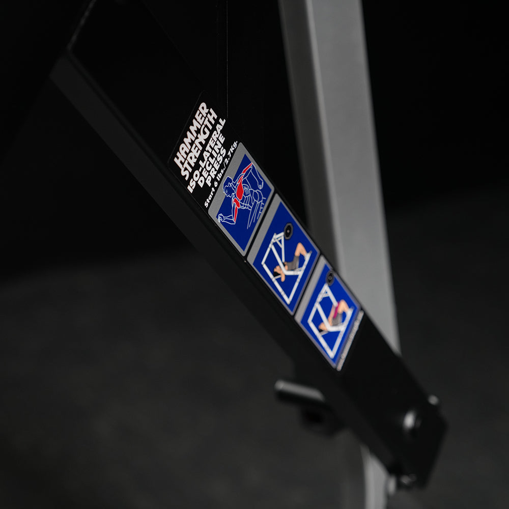 Hammer Strength Plate-Loaded Iso-Lateral Decline Chest Press
