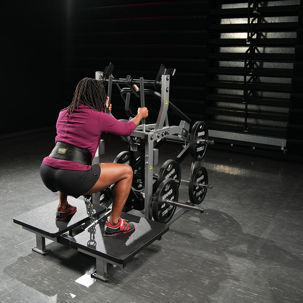 Hammer Strength Plate-Loaded Belt Squat