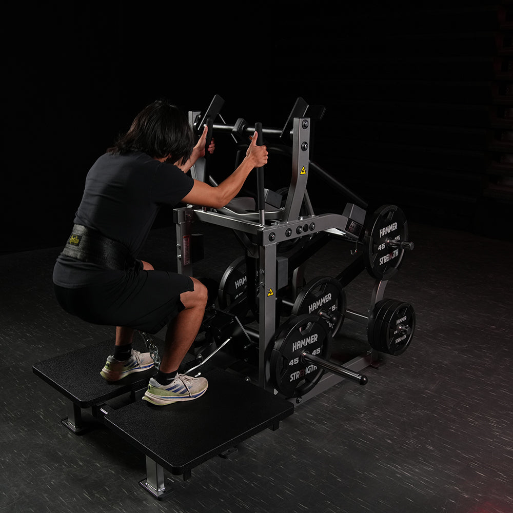 Hammer Strength Plate-Loaded Belt Squat