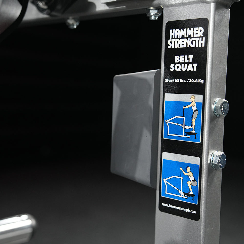 Hammer Strength Plate-Loaded Belt Squat