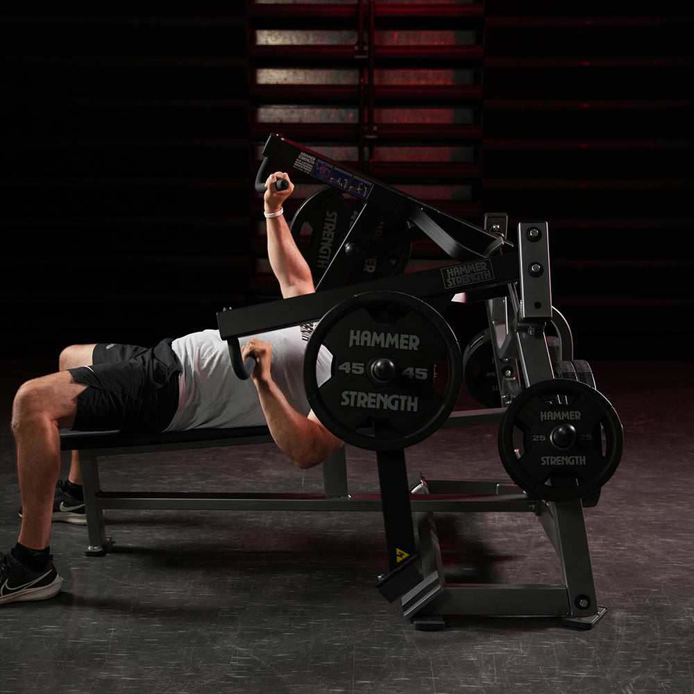 Hammer Strength Plate-Loaded Iso-Lateral Horizontal Bench Press