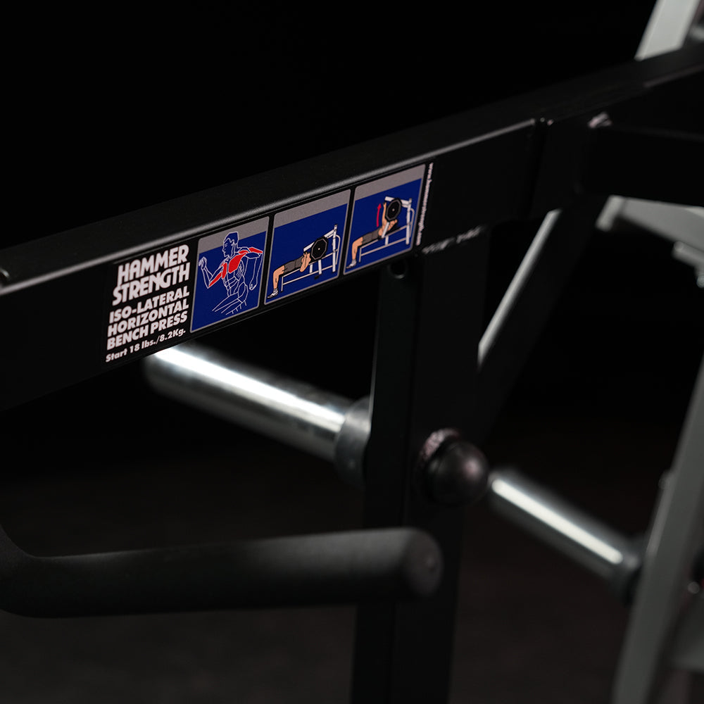 Hammer Strength Plate-Loaded Iso-Lateral Horizontal Bench Press