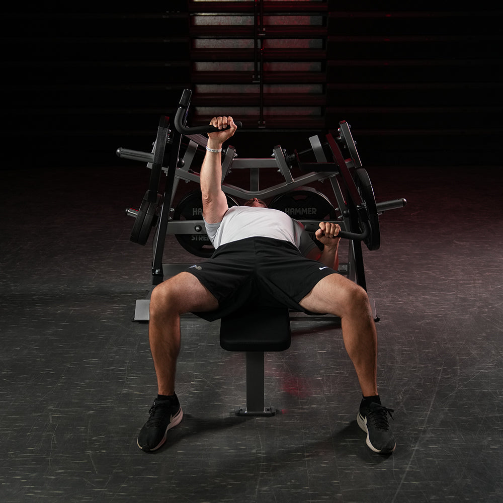 Hammer Strength Plate-Loaded Iso-Lateral Horizontal Bench Press