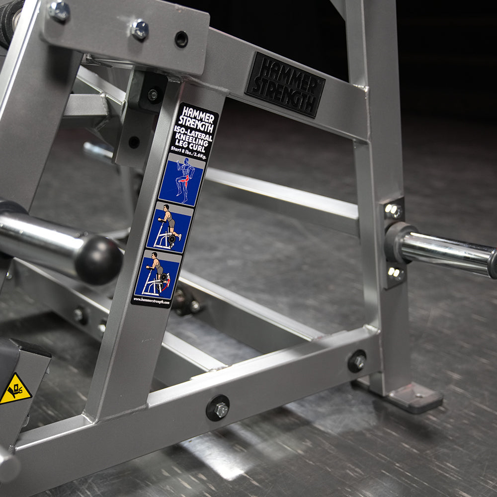Hammer Strength Plate-Loaded Iso-Lateral Kneeling Leg Curl