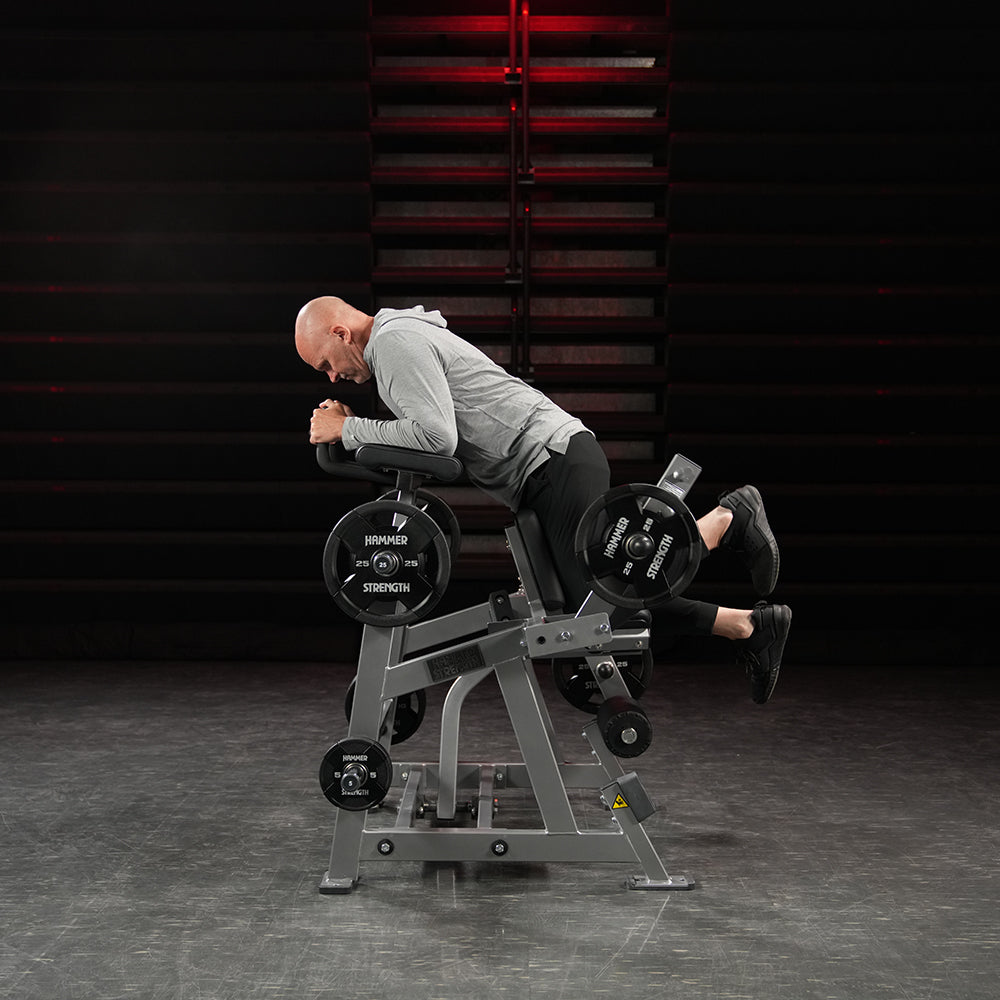 Hammer Strength Plate-Loaded Iso-Lateral Kneeling Leg Curl