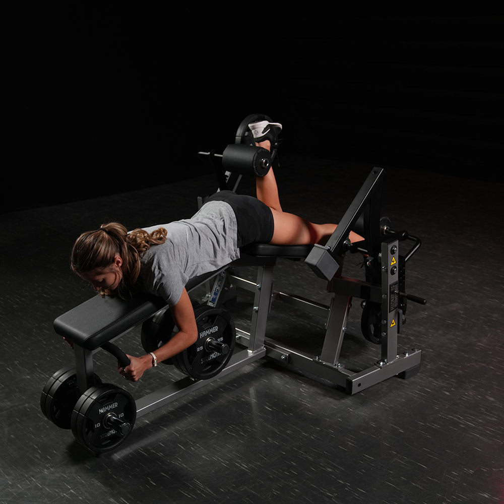 Hammer Strength Plate-Loaded Iso-Lateral Leg Curl