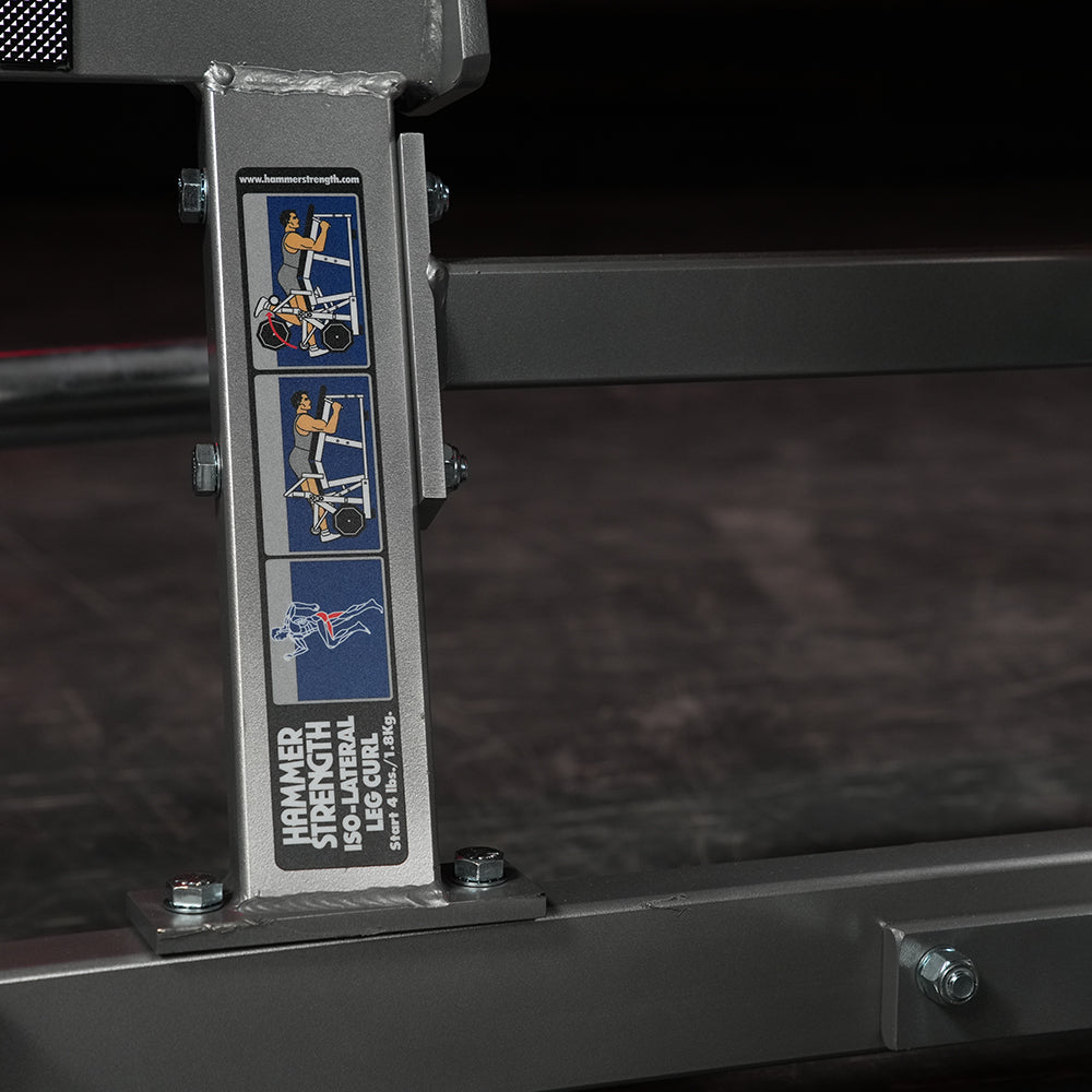 Hammer Strength Plate-Loaded Iso-Lateral Leg Curl
