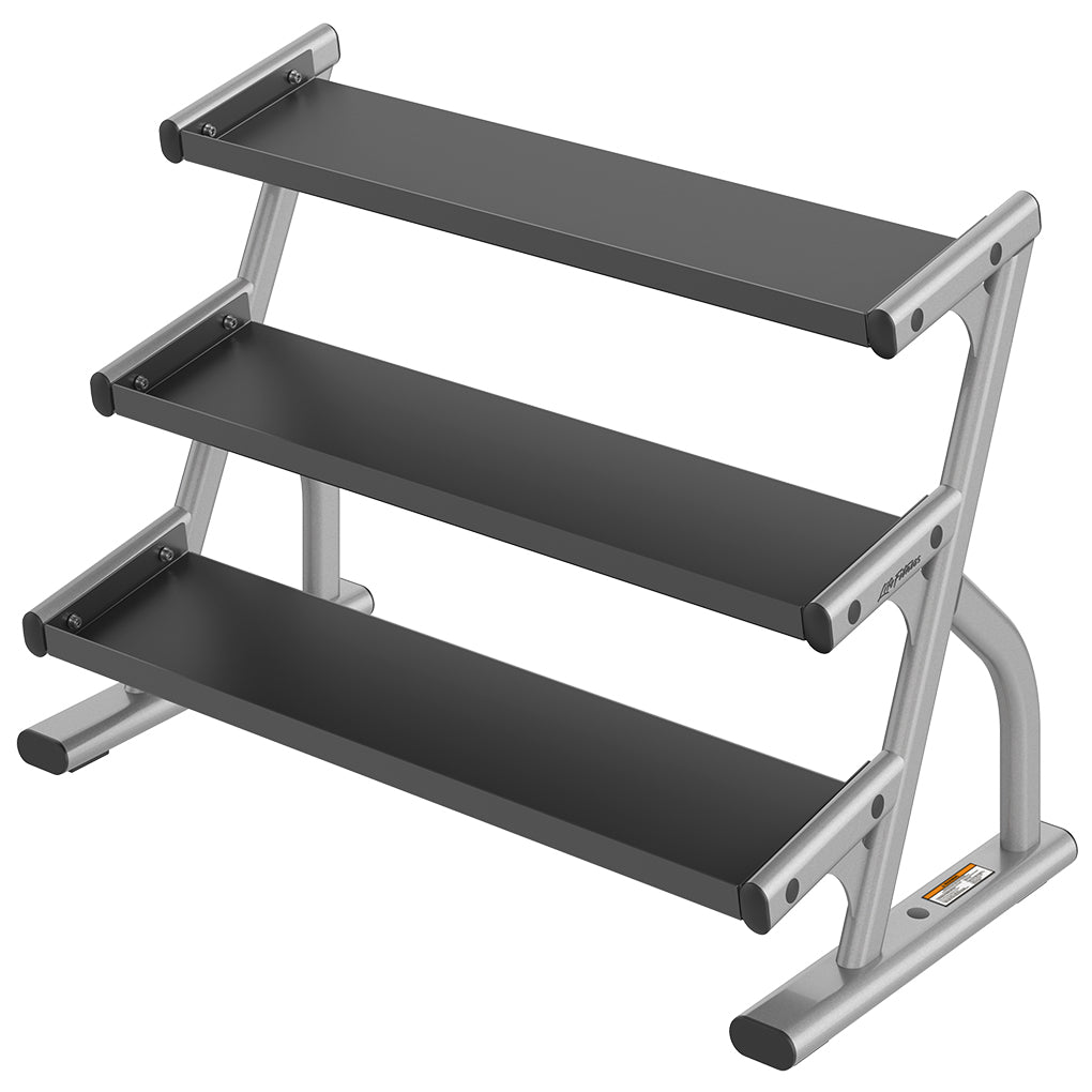 Life Fitness 3-Tier Hex Dumbbell Rack (5-50)