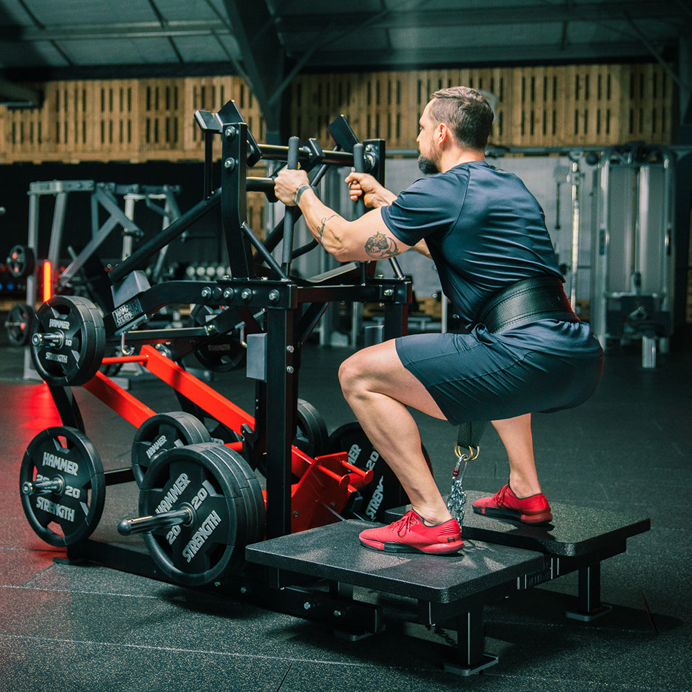 Hammer Strength Plate-Loaded Belt Squat