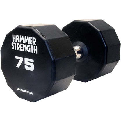 Hammer Strength 12-Sided Urethane Dumbbells - Outlet