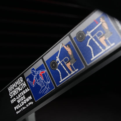 Hammer Strength Plate-Loaded Iso-Lateral Wide Pulldown