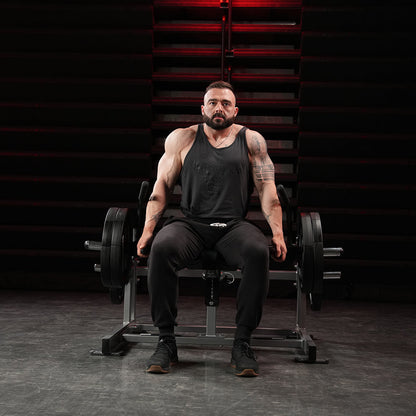 Hammer Strength Plate-Loaded Seated/Standing Shrug