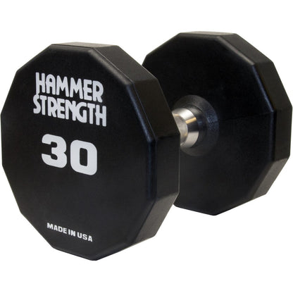 Hammer Strength 12-Sided Urethane Dumbbells - Outlet